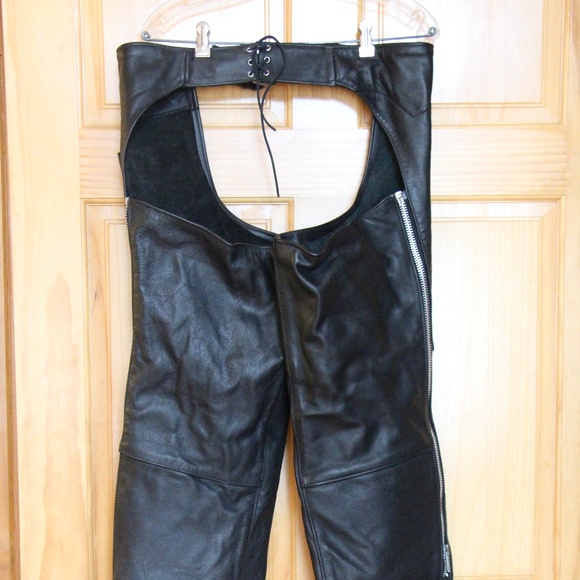Mens Leather chaps - Picture 2 of 4